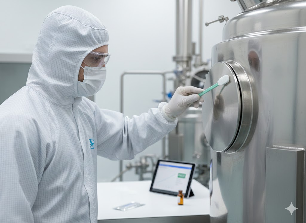 TOC 清洁验证棉签的核心应用领域