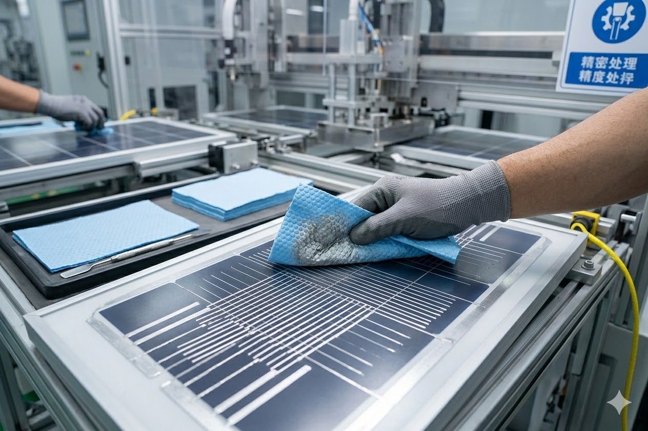 科林卫工业擦拭布在Ai时代助力能源电力发展