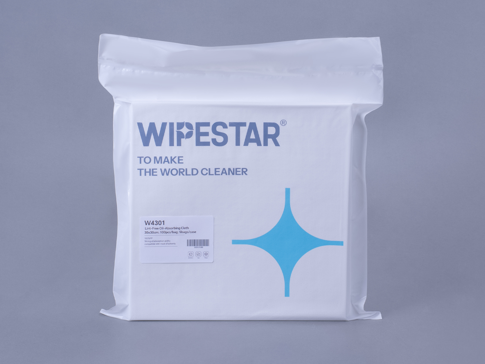WIPESTAR® W4301无尘吸油布外袋