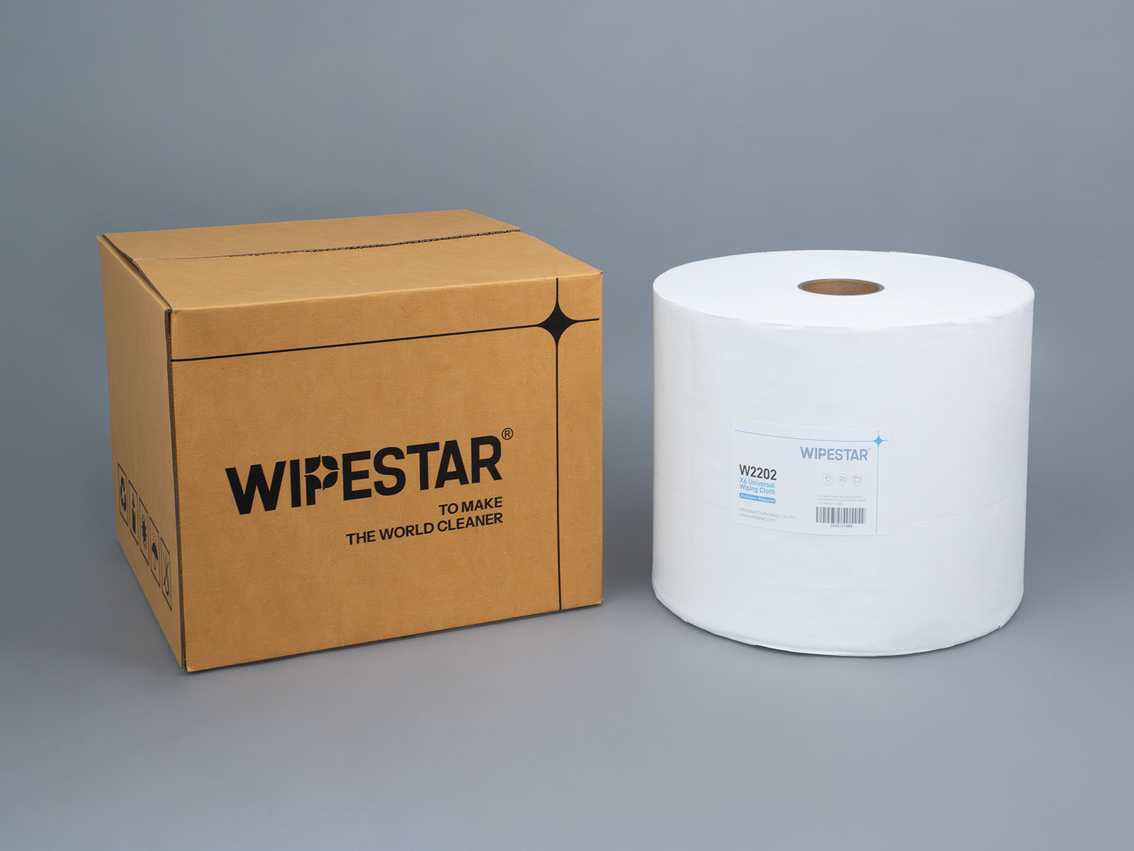 WIPESTAR® X6 W2202 卷装多用途擦拭布